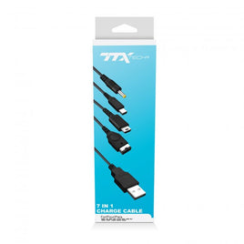 TTX Tech 7-in-1 Charge Cable for GBA SP/DS/DSL/ DSI/3DS/PSP