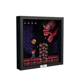 Pixel Frames 9x9 Shadow Box Art: Contra - Dragon God Java