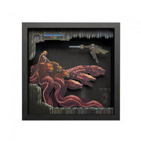 Pixel Frames 9x9 Shadow Box Art: Castlevania: Symphony of the Night - Scylla Boss Fight
