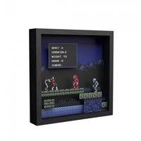 Pixel Frames 9x9 Shadow Box Art: Castlevania II: Simon's Quest - Horrible Night