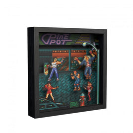 Pixel Frames 9x9 Shadow Box Art: Streets of Rage