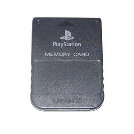 Sony Playstation 1 Official (128kb) Memory Card (Black)