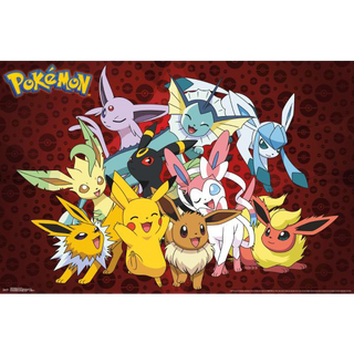 Pokémon: Favorites Rolled Poster [22.375