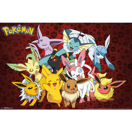 Pokémon: Favorites Rolled Poster [22.375" x 34"]