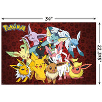 Pokémon: Favorites Rolled Poster [22.375" x 34"]