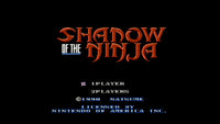 Shadow of the Ninja (NES)