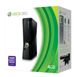 Microsoft Xbox 360 Slim Console [4GB] (Matte Black)