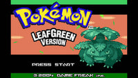 Pokemon: Leaf Green Version (GBA)