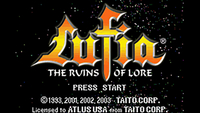 Lufia: The Ruins of Lore (GBA)