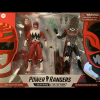 Power Rangers Lightning Collection: Lost Galaxy Red Ranger and In Space Psycho Red Ranger Figure Set