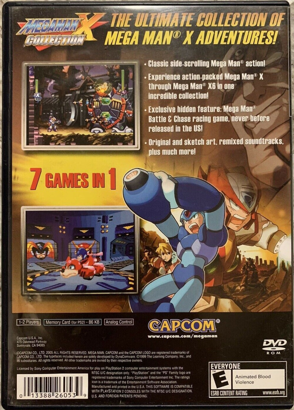 Mega Man X Collection (PS2)| Gamer Life