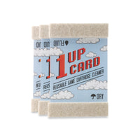 1UPcard™ Video Game Cartridge Cleaning Cards - 3 Pack