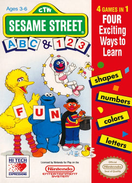 Sesame Street ABC & 123 (NES)