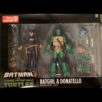 DC Collectibles Batman vs TMNT: Batgirl & Donatello Figure Set