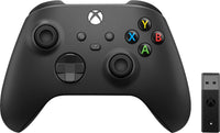Microsoft Xbox Series X|S Controller [Carbon Black] + Wireless Adapter for PC