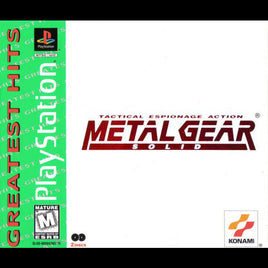 Metal Gear Solid - Greatest Hits (PS1)