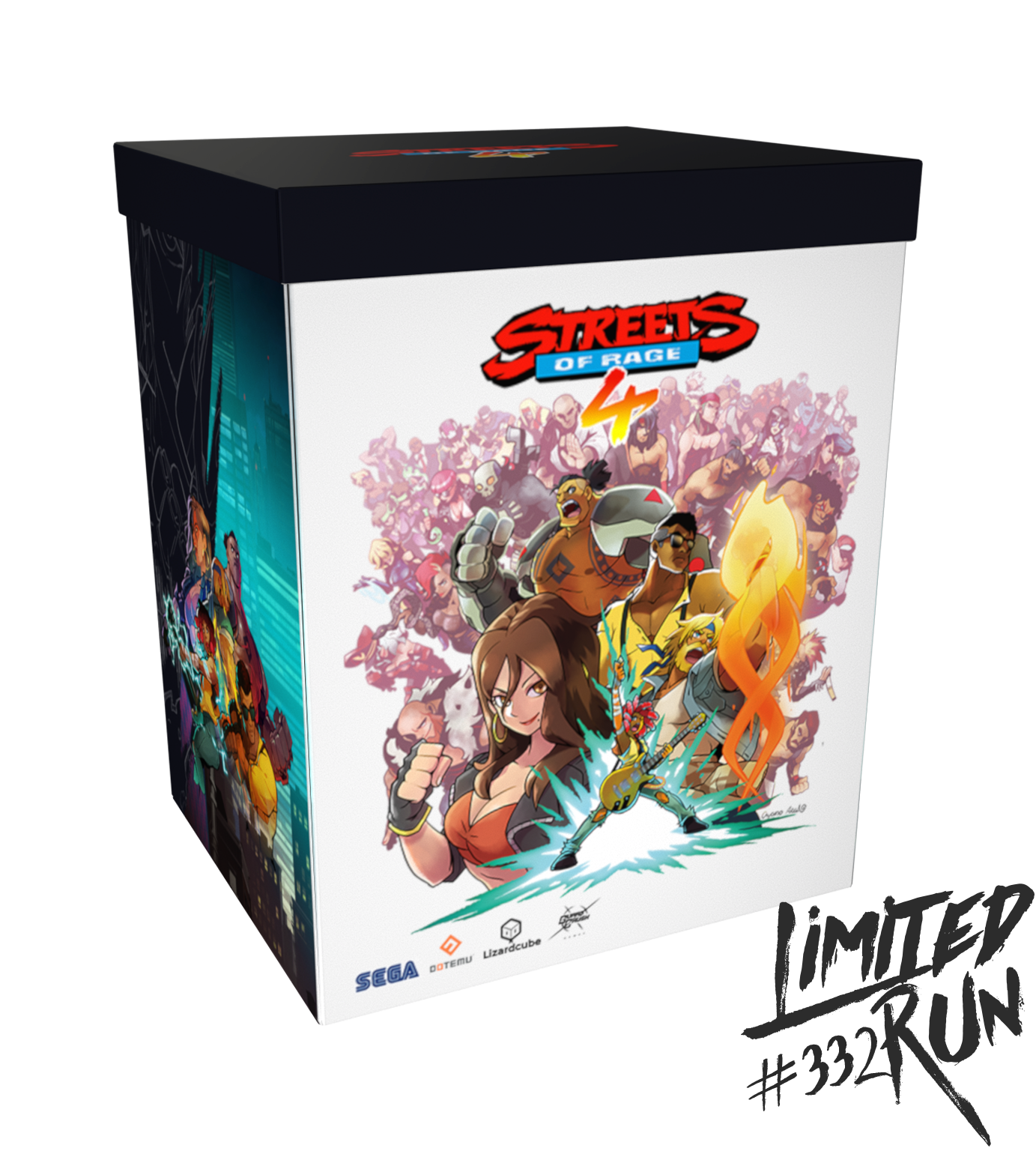 Sony Playstation Streets Of Rage Ps4 Psn Limited Run #332