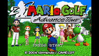 Mario Golf: Advance Tour (GBA)