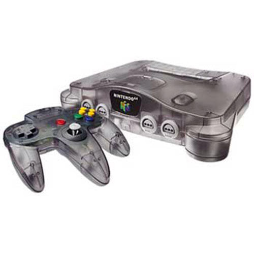 Nintendo 64 Console [Funtastic Smoke Black} (NS2)| Gamer Life