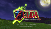 The Legend of Zelda: Ocarina of Time 3D [Nintendo Selects] (3DS)