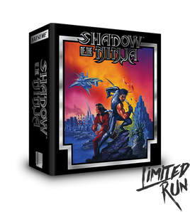 Limited Run: Shadow of the Ninja Collector's Edition [Blue Cart] (NES)