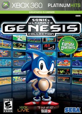 Sonic's Ultimate Genesis Collection - Platinum Hits (Xbox 360)