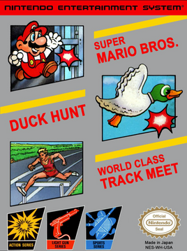 Super Mario Bros. / Duck Hunt / World Class Track Meet (NES)