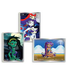 Limited Run Trading Card Set #138, 139, 140: Shantae: Risky's Revenge [3 Cards]