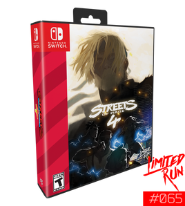 Limited Run #065: Streets of Rage 4 Classic Edition (Switch)