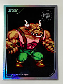 Limited Run Trading Card #202: Fight ‘N Rage (Silver)