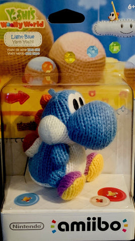 Amiibo: Yoshi's Wooly World - Yarn Yoshi (Blue)