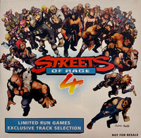 Limited Run CD: Streets of Rage 4 Mini Soundtrack