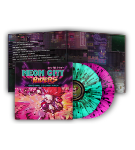Limited Run Vinyl: Neon City Riders Soundtrack (2LP)