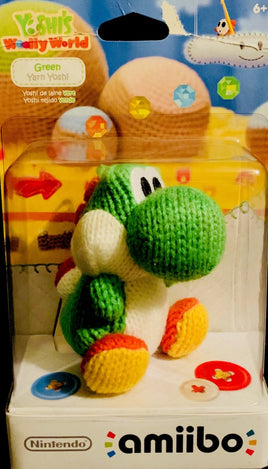 Amiibo: Yoshi's Wooly World - Yarn Yoshi (Green)