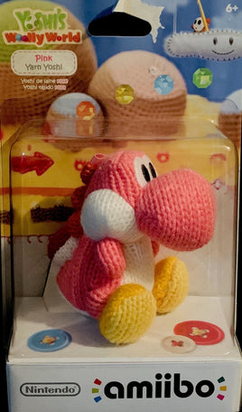 Amiibo: Yoshi's Wooly World - Yarn Yoshi (Pink)