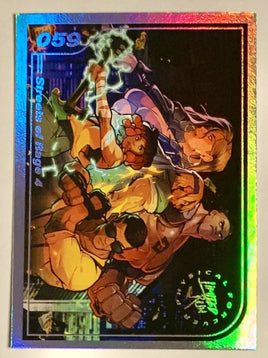 Limited Run Trading Card #059: Streets of Rage 4 (Silver)