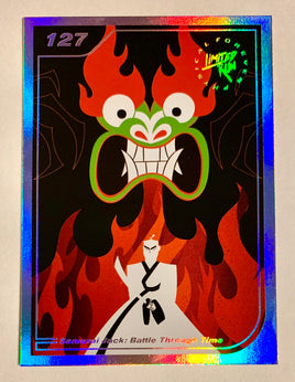 Limited Run Trading Card #127: Samurai Jack: Battle Through Time (Silver)