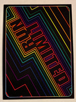 Limited Run Trading Card #121: Neon City Riders (Silver)