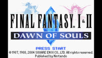 Final Fantasy I-II: Dawn of Souls (GBA)