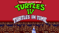 Teenage Mutant Ninja Turtles IV: Turtles in Time [Not For Resale] (SNES)