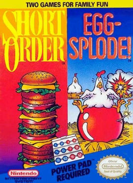 Short Order/Egg-splode! (NES)
