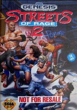 Streets of Rage 2 [Not For Resale] (Genesis)