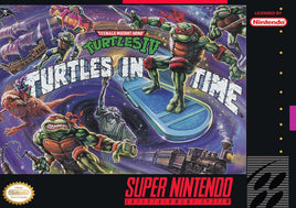 Teenage Mutant Ninja Turtles IV: Turtles in Time [Not For Resale] (SNES)